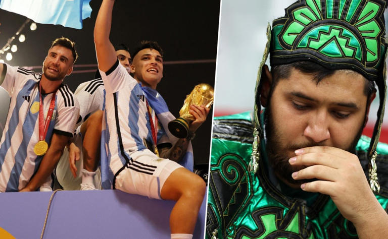 "Dáselo a Ochoa bobo": Jugadores de Argentina insultan y desprecian regalo de aficionado mexicano