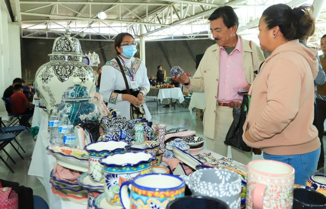 Inauguró STYC Feria De La Talavera y de fomento a la economía solidaria en San Pablo del monte