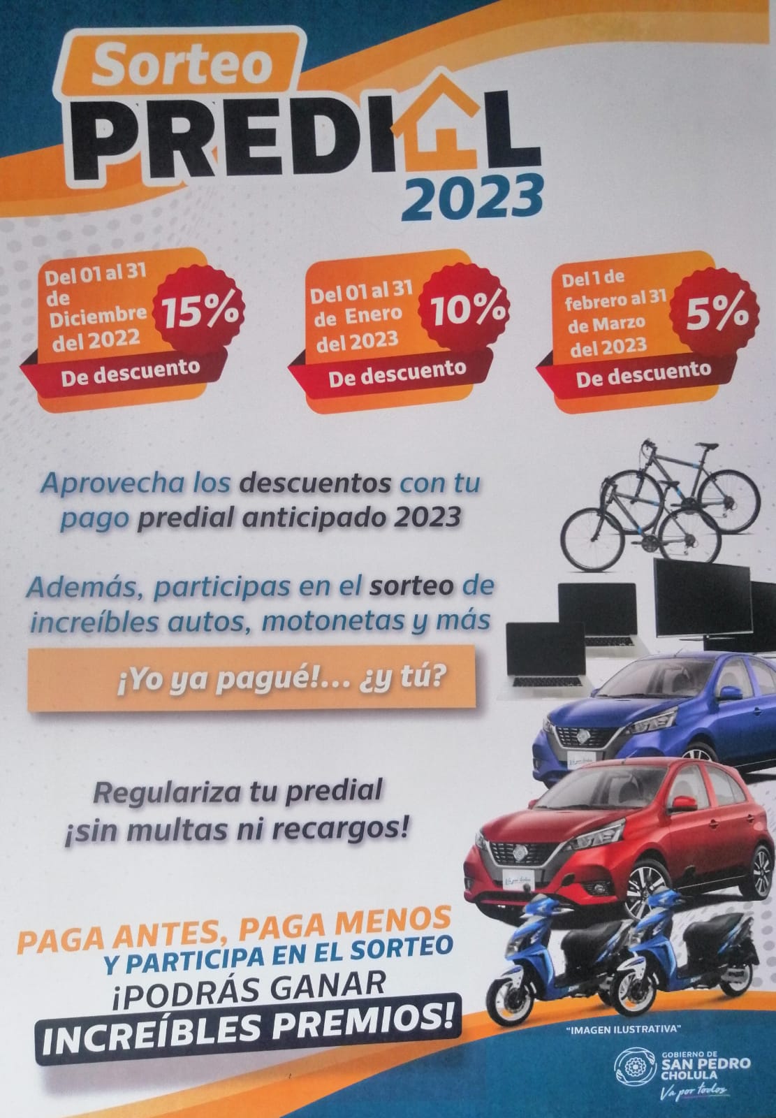 Anuncia Paola Angon descuentos en pago anticipado y sorteo predial 2023