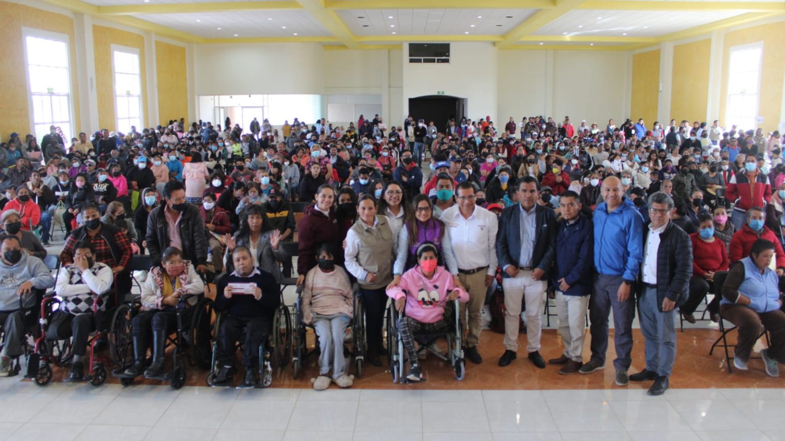 Carlos Luna informa que son mas de 17 mil personas discapacitadas beneficiadas por la Secretaría de Bienestar