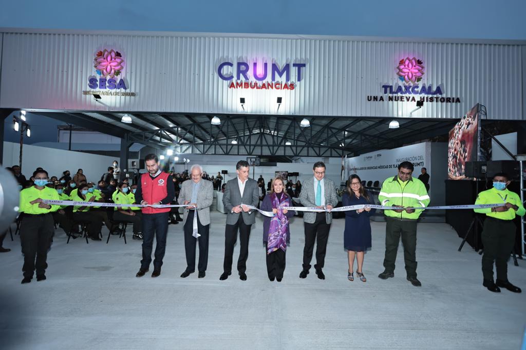 Inauguró Gobernadora Lorena Cuéllar instalaciones del CRUMT en Chiautempan