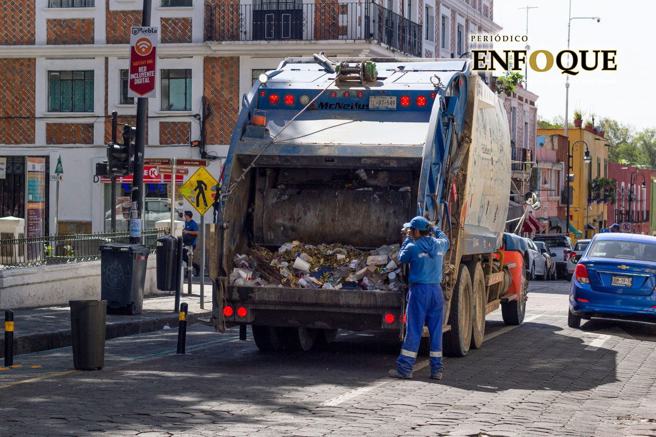 Recolección de basura trabajará hasta las 4 pm el 24 y 31 de diciembre