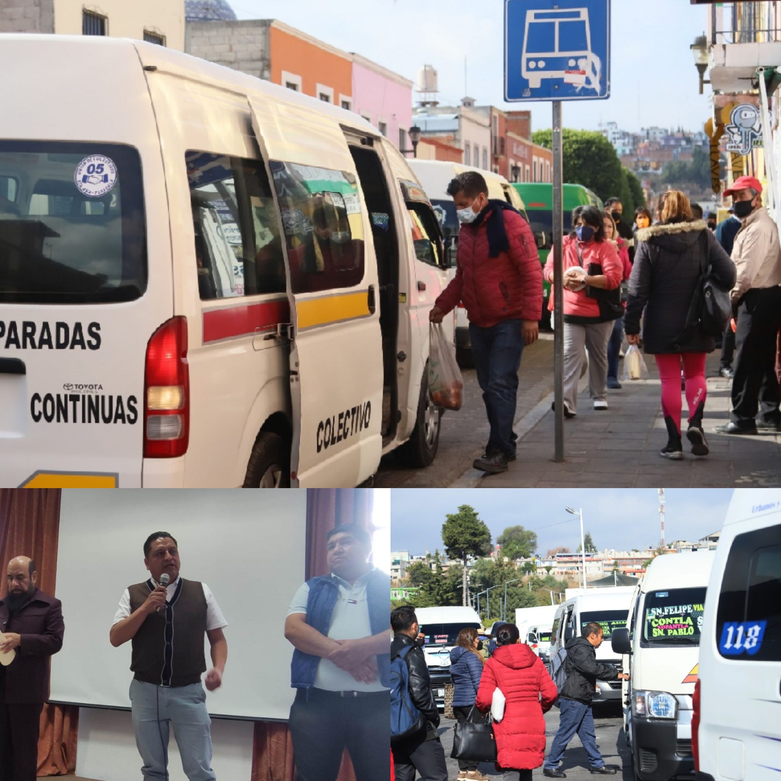 Acuerdan incremento de un peso al pasaje del transporte público