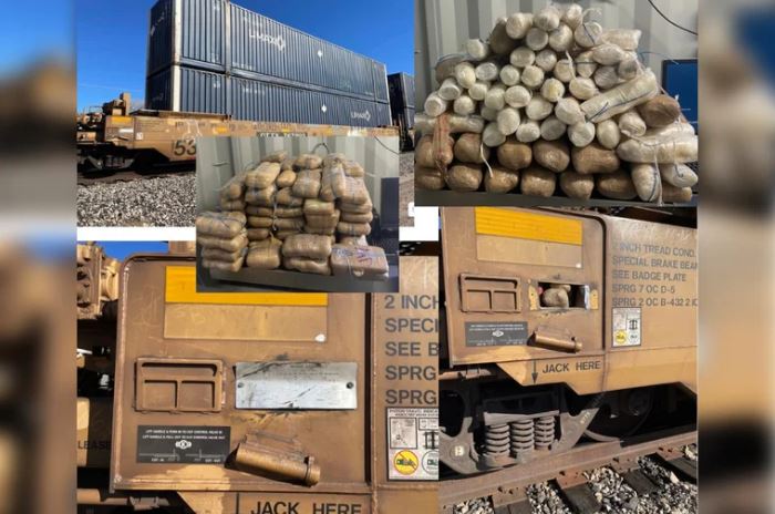 Interceptan tren de México en Arizona con más de 700 mil pastillas de fentanilo