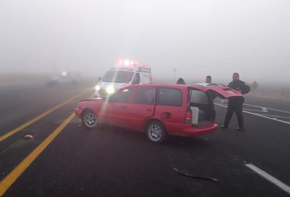 Atropella a hombre y huye del sitio, en Xaloztoc 