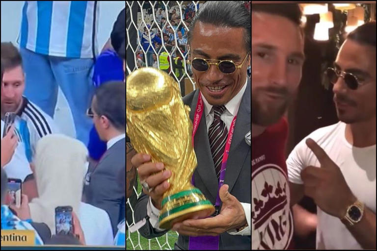 Con este video respondió el famoso chef Salt Bae a las criticas por ‘colarse’ en la final del Mundial
