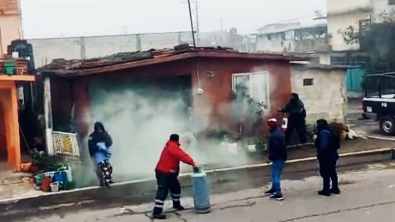 Hombre intenta matar a su familia, golpeó a su esposa y abrió la llave del gas para morir quemados
