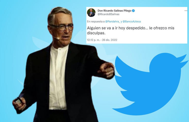Ricardo Salinas Pliego amenaza con despedir a empleado que cometió error en Twitter