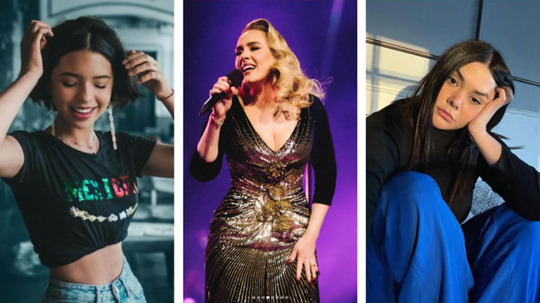 ¿Plagio? Acusan a Ángela Aguilar y Yuridia de plagiar canción de Adele; así son ambas canciones