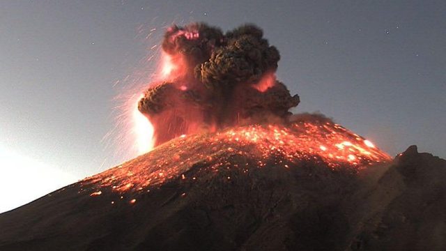Popocatépetl registró 101 exhalaciones y 2 explosiones en las últimas 24 horas