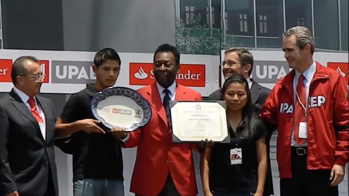La última vez que Pelé estuvo en Puebla