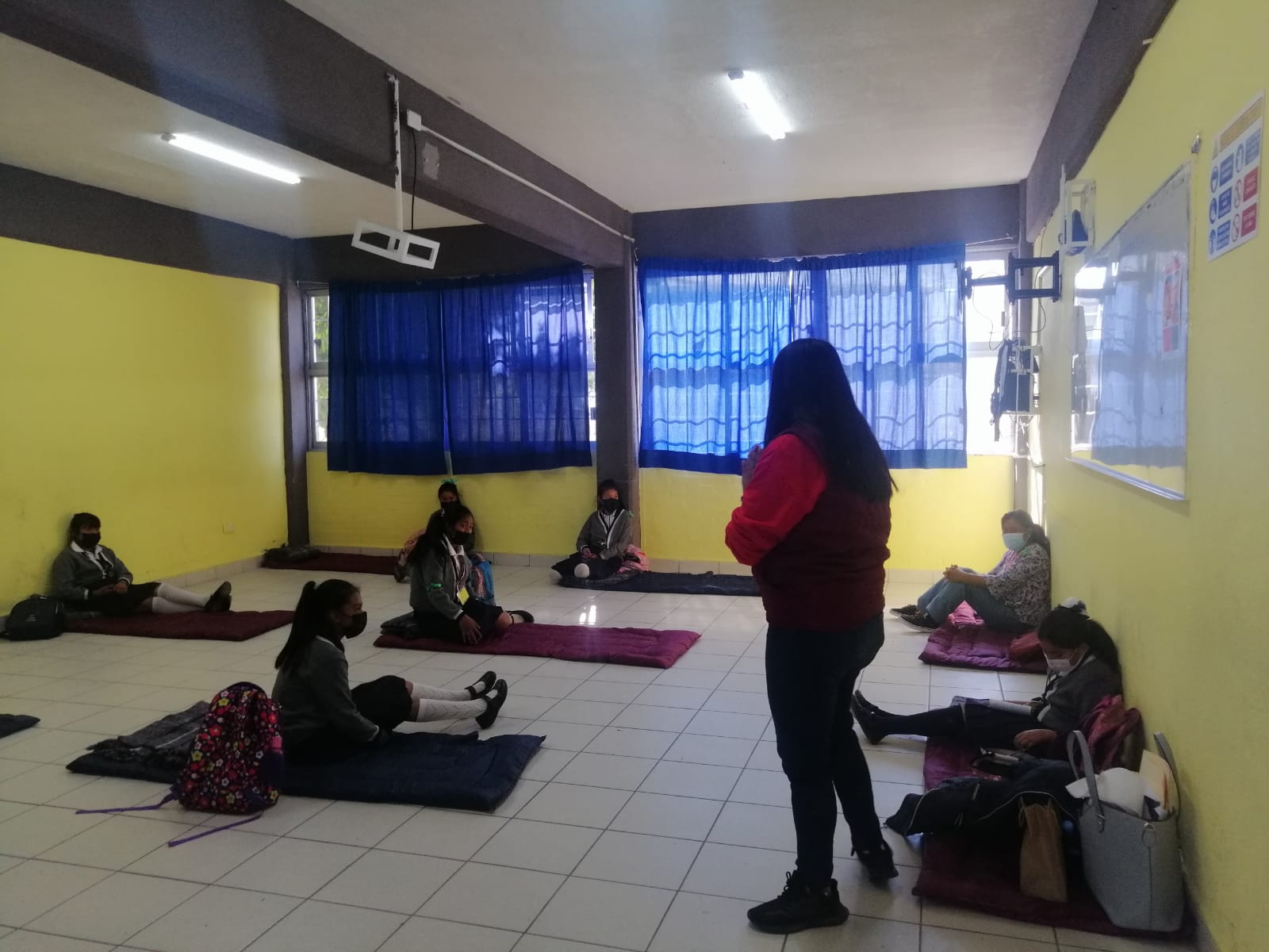 “Macrosimulacro 2022” culmina con evacuación de 103 personas de Santiago Xalitzintla albergadas en San Andrés Cholula  
