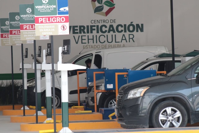 Más de 46 mil vehículos han cumplido con el proceso de verificación en Puebla