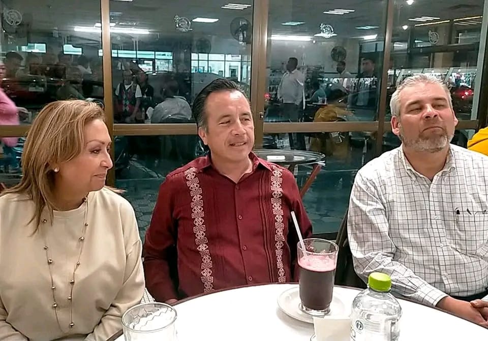 Se reúne Gobernadora con presidente AMLO y homólogos en Veracruz