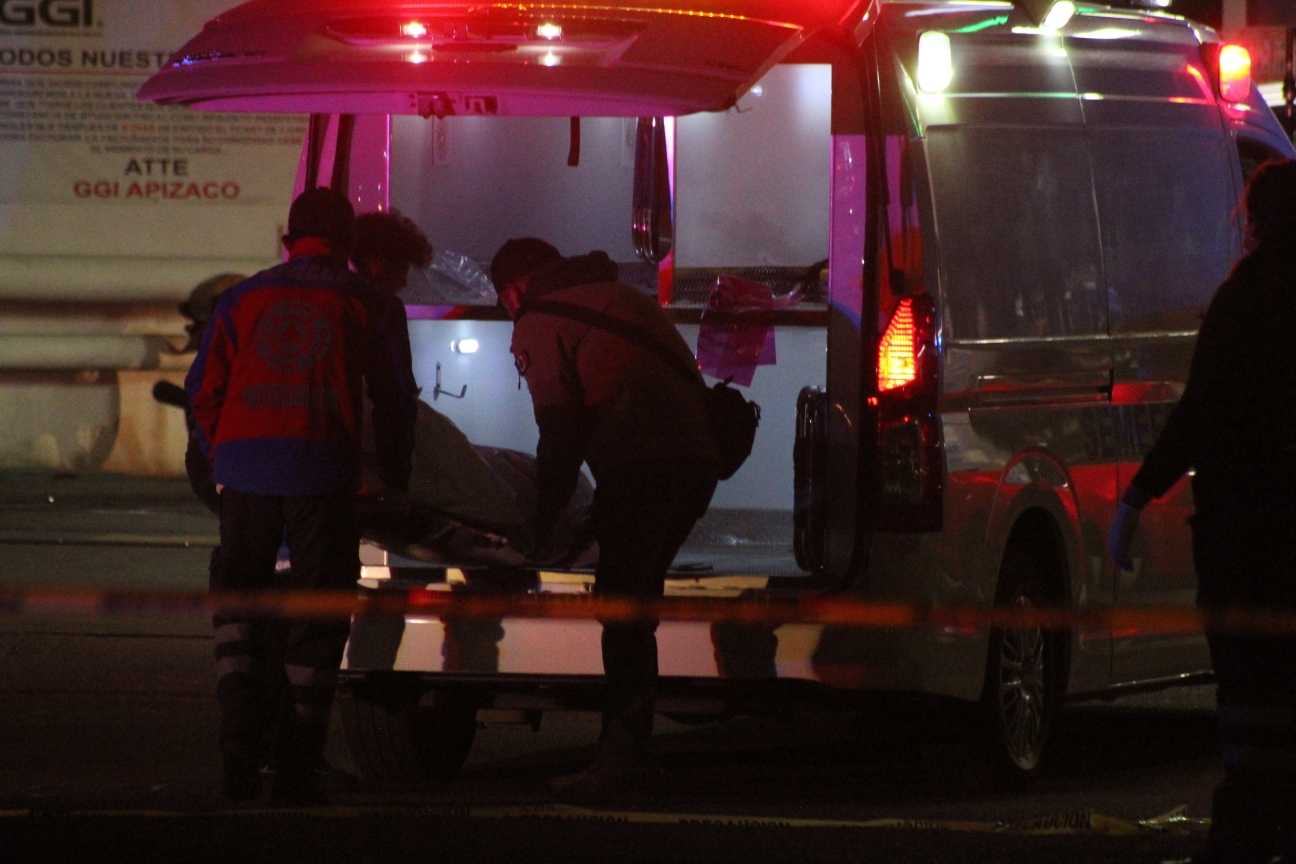 Destrozado muere hombre al ser atropellado en Apizaco 