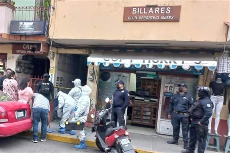 Niña fallece durante balacera  en billar de Guerrero