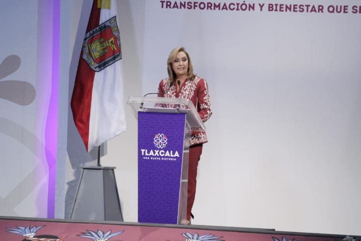 Rinde Lorena Cuéllar primer Informe de Gobierno