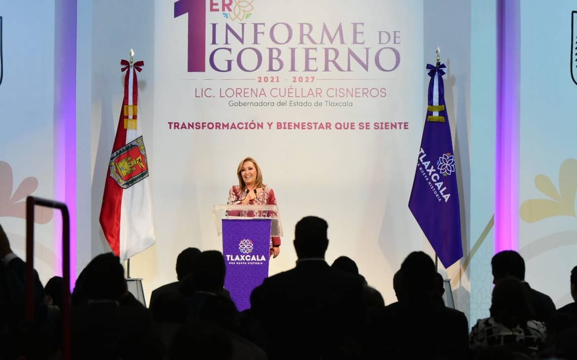 La ruta está trazada, dice Lorena Cuéllar en primer informe de Gobierno