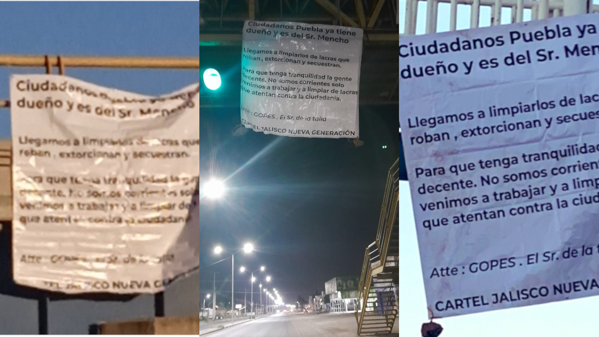 Ya se investigan colocación de narcomantas en coordinación con el gobierno del estado: Eduardo Rivera