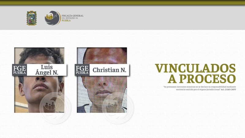 Luis Ángel N. y Christian N. son enviados a prisión por el delito de robo