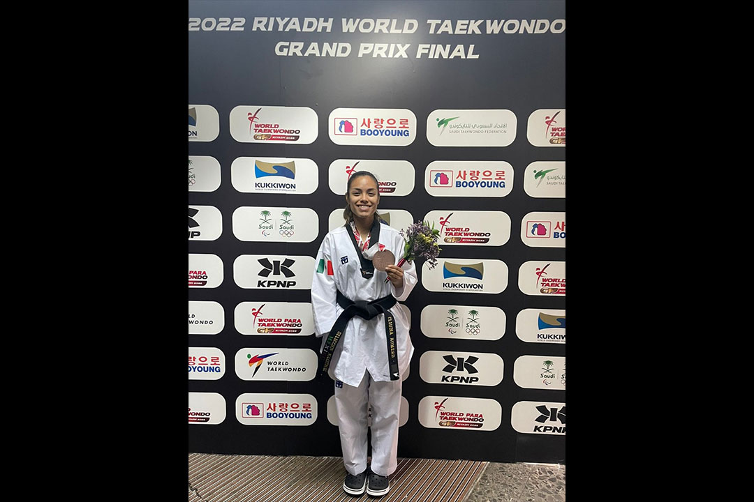 La tehuacanera Claudia Romero ganó bronce en Arabia Saudita 