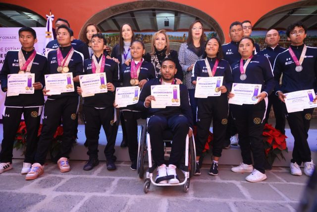 Reconoció gobernadora Lorena Cuéllar esfuerzo y dedicación de medallistas de Paranacionales CONADE 2022