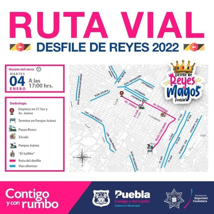 ruta desfilepeque