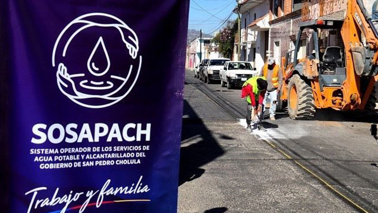 En San Pedro Cholula dieron inicio con los trabajos de la sustitución de la tubería del Barrio de Xixitla