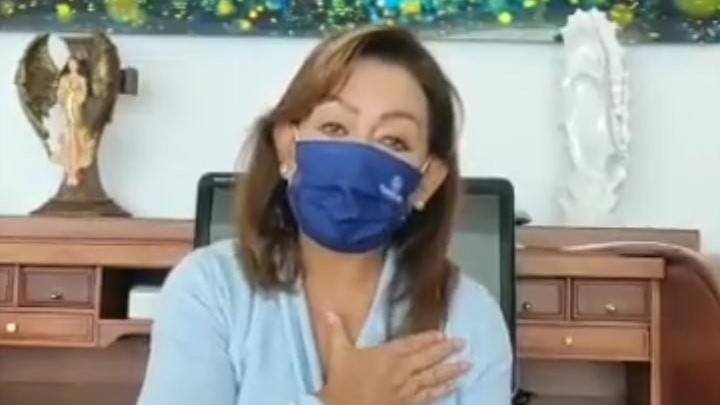 Estable, la salud de Lorena Cuéllar Cisneros ante contagio de covid-19