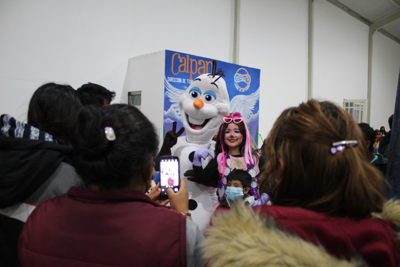 Gran festejo de día de reyes realizó el gobierno municipal de Calpan este 6 de enero