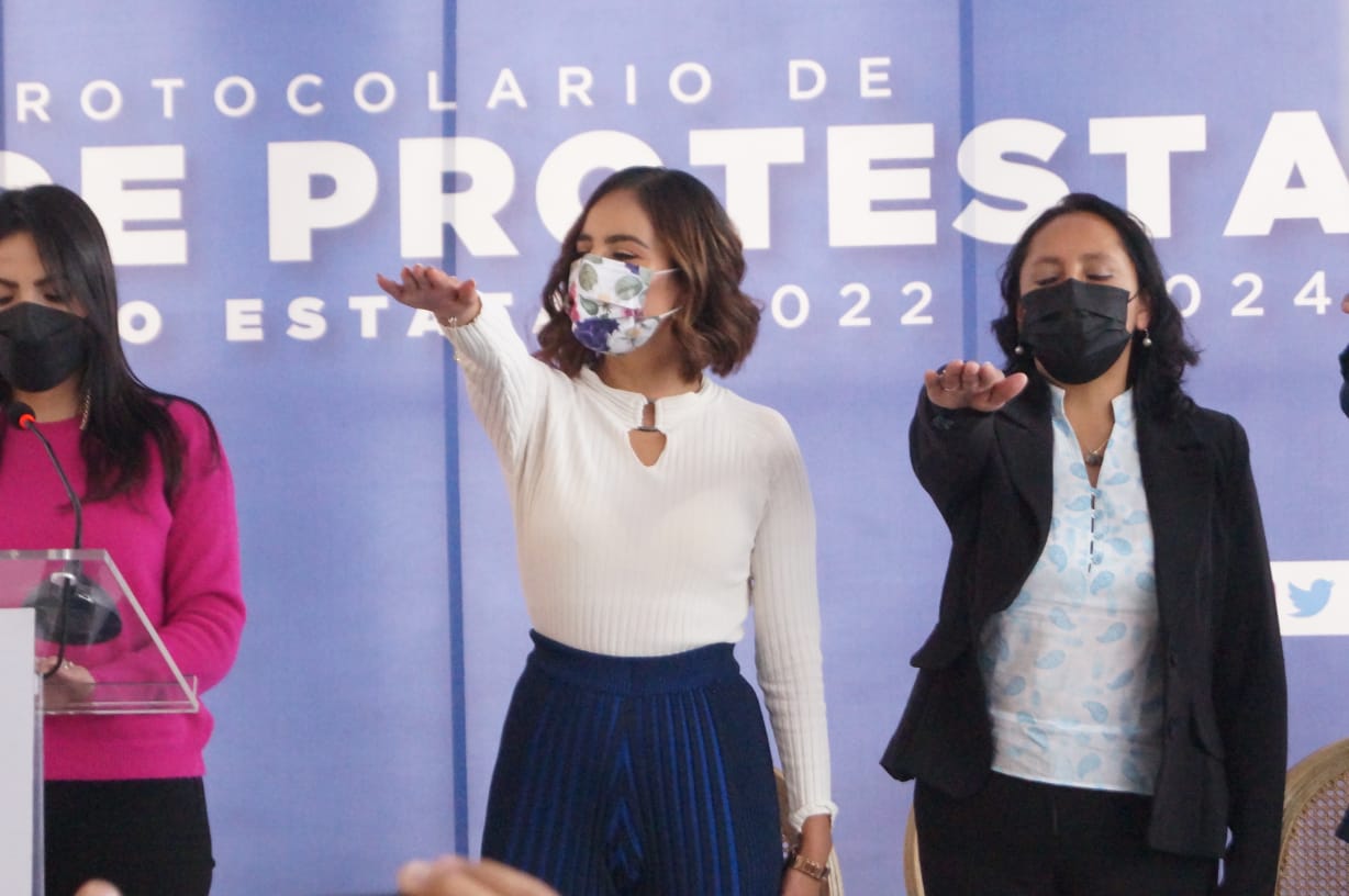 Toma protesta Miriam Martínez, la primera dirigente mujer del PAN en Tlaxcala