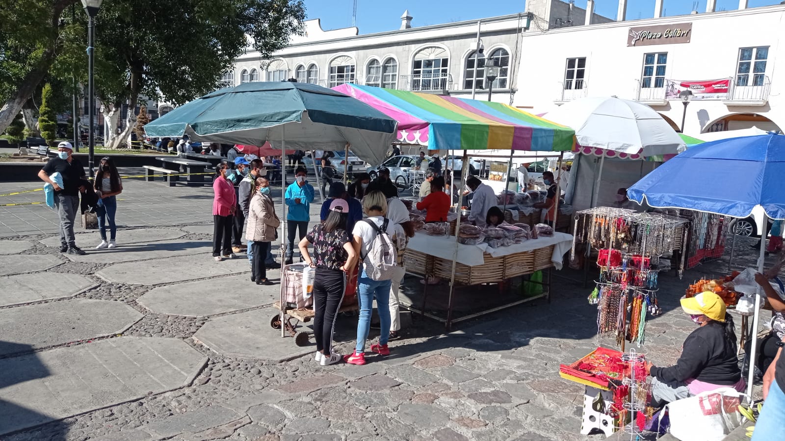 Zacatelco: Baja afluencia en día de fiesta patronal