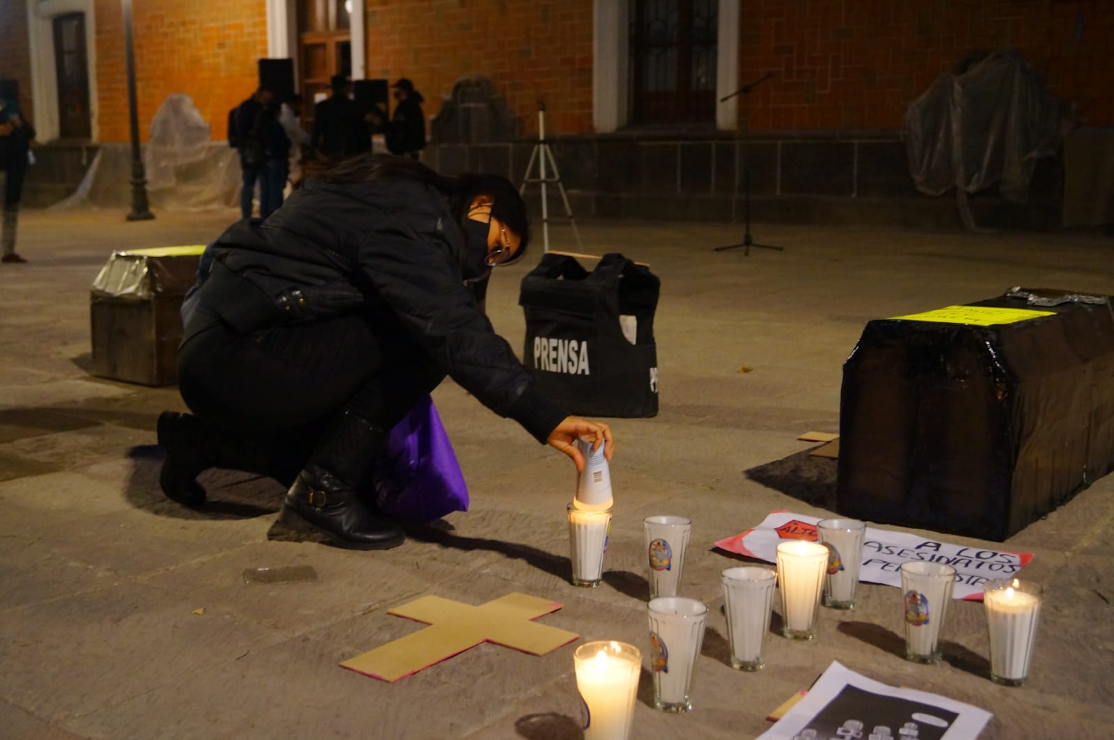 Se solidarizan periodistas de Tlaxcala con asesinato de Lourdes Maldonado en Tijuana, exigen justicia