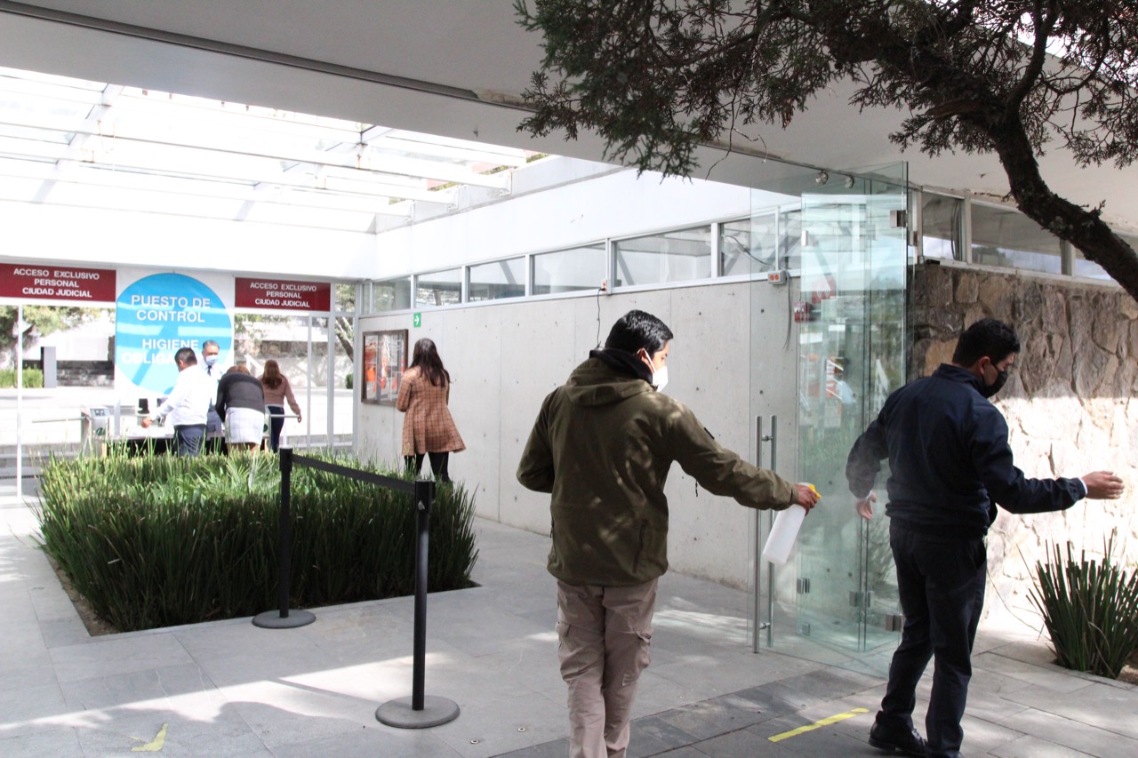 Para privilegiar la salud de las personas, robustece el TSJE medidas sanitarias por Covid