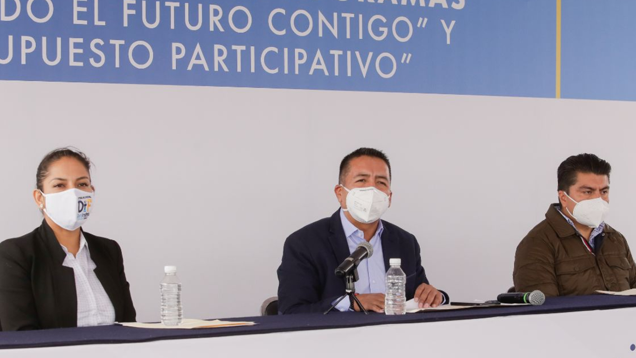 Ayuntamiento de San Andrés Cholula presentó los programas sociales “Nutriendo el Futuro Contigo” y “Presupuesto Participativo”