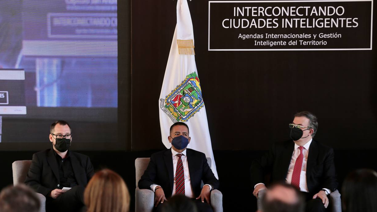 Marcelo Ebrard inauguró en San Andrés Cholula el Foro Regional Ruta hacia la Cumbre Internacional del Hábitat de América Latina y el Caribe 2022