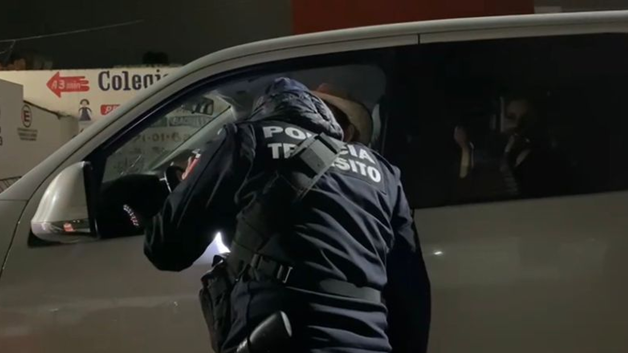 En San Pedro Cholula; 11 conductores fueron remitidos por Operativos de Alcoholímetros