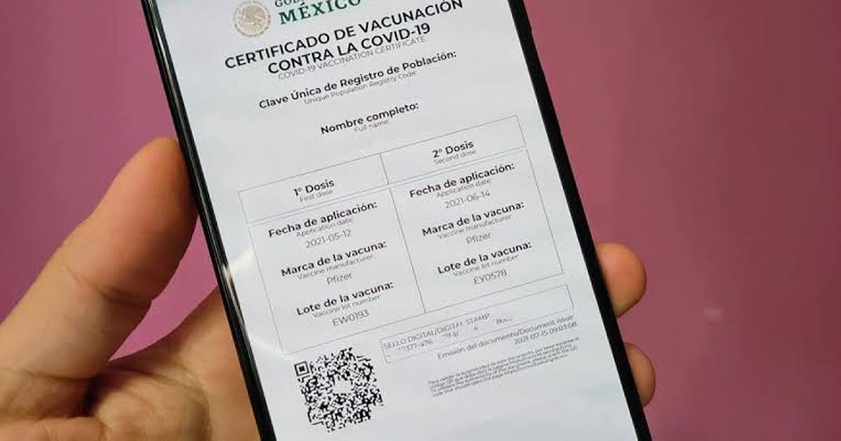 Van por más amparos contra presentación obligatoria del certificado de vacunación