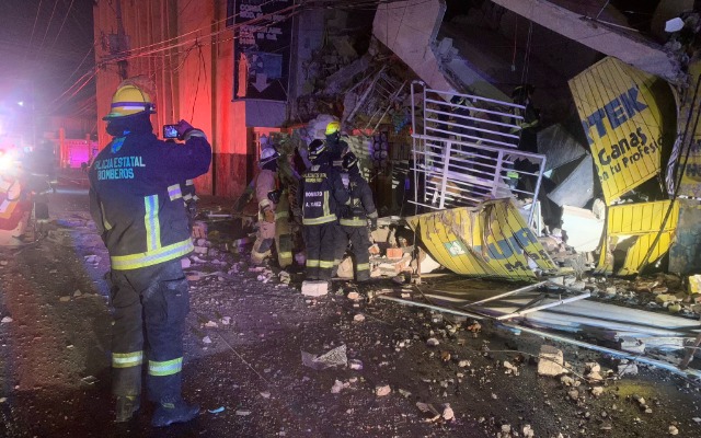Tras explosión de gas LP en Puebla capital, Barbosa pide crear un cuerpo de Bomberos a nivel municipal