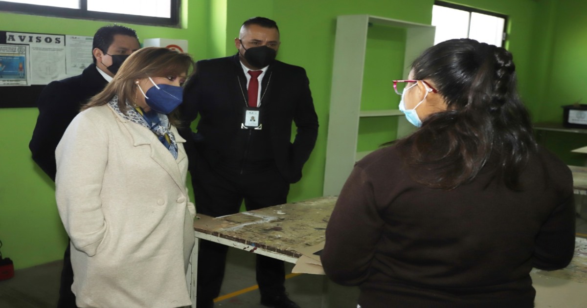 Visitó Lorena Cuéllar el centro de internamiento de la coordinación estatal de medidas para adolescentes