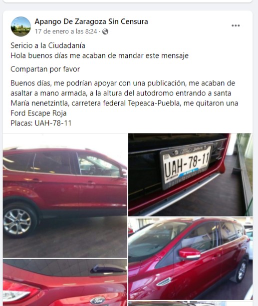 acajete 3 RRSS