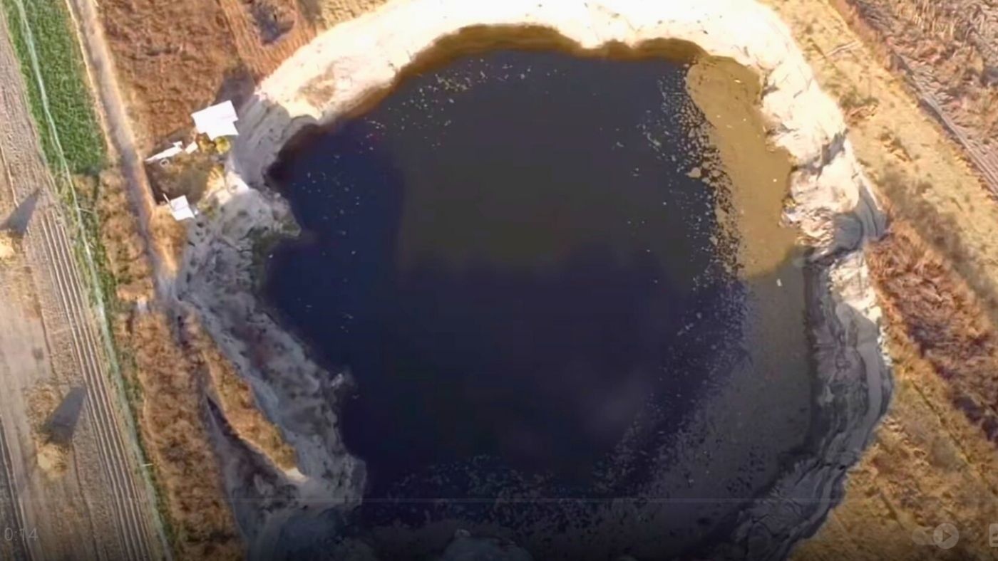 Así luce actualmente el famoso socavón de Puebla (VIDEO) Así luce actualmente el famoso socavón de Puebla (VIDEO)