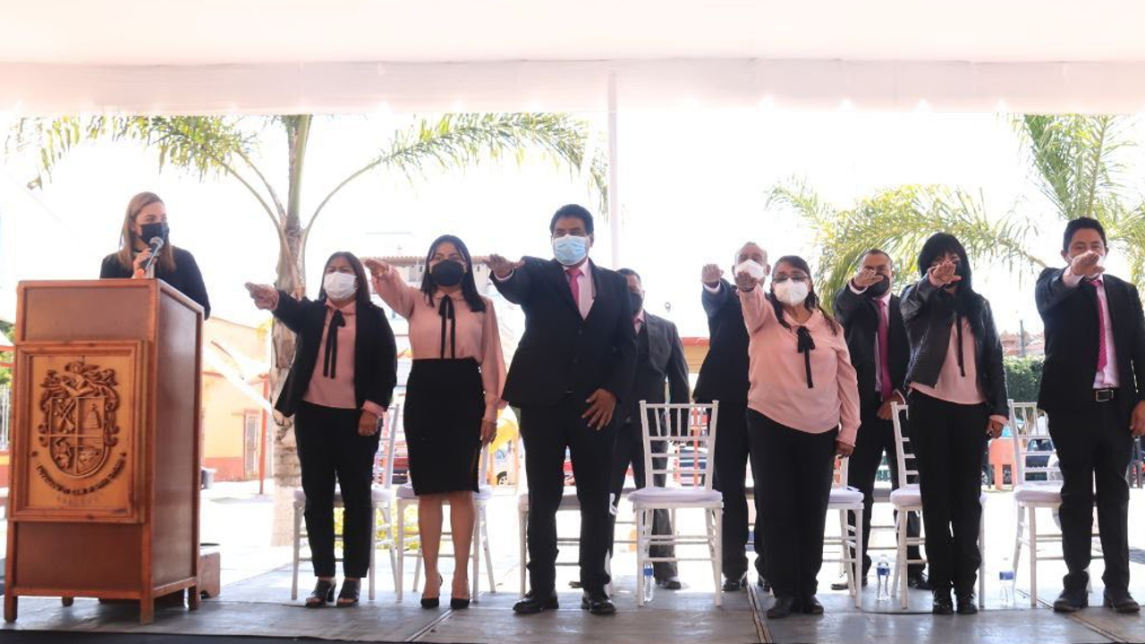 Dirigencia de San Pedro Cholula solicitó a las autoridades auxiliares poder trabajar en conjunto