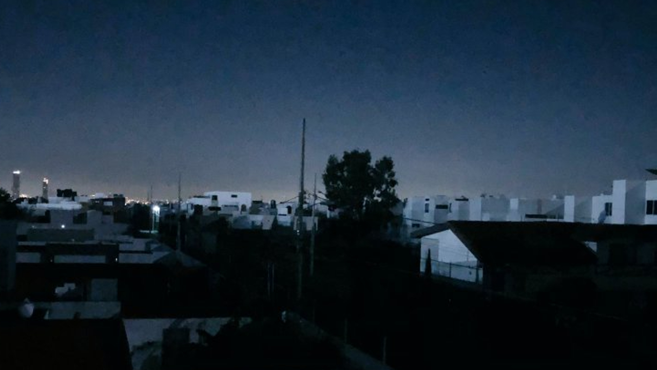 Zona Conurbada de Puebla sufrió un apagón durante la madrugada