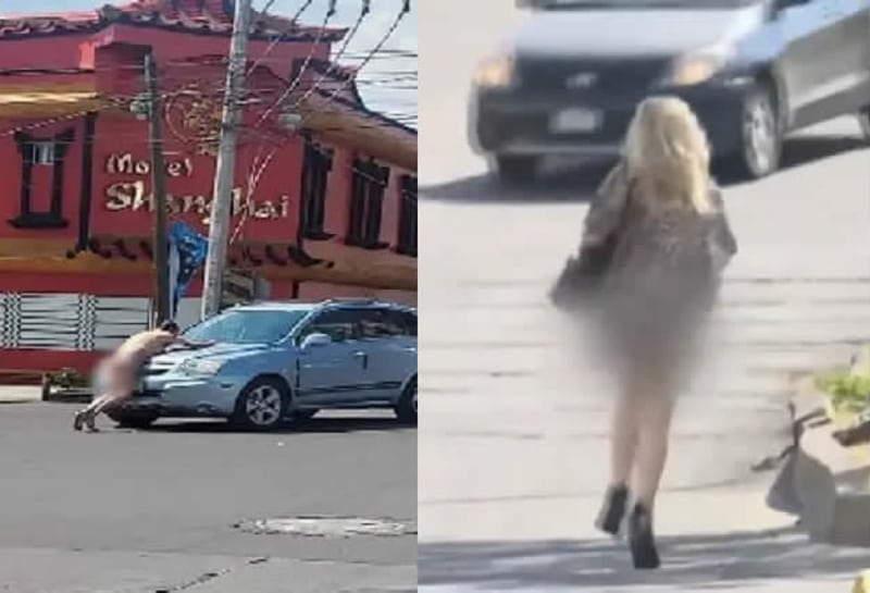 Reaparece el "desnudo" del Motel Shangai; se trató de un robo; conoce la historia aquí