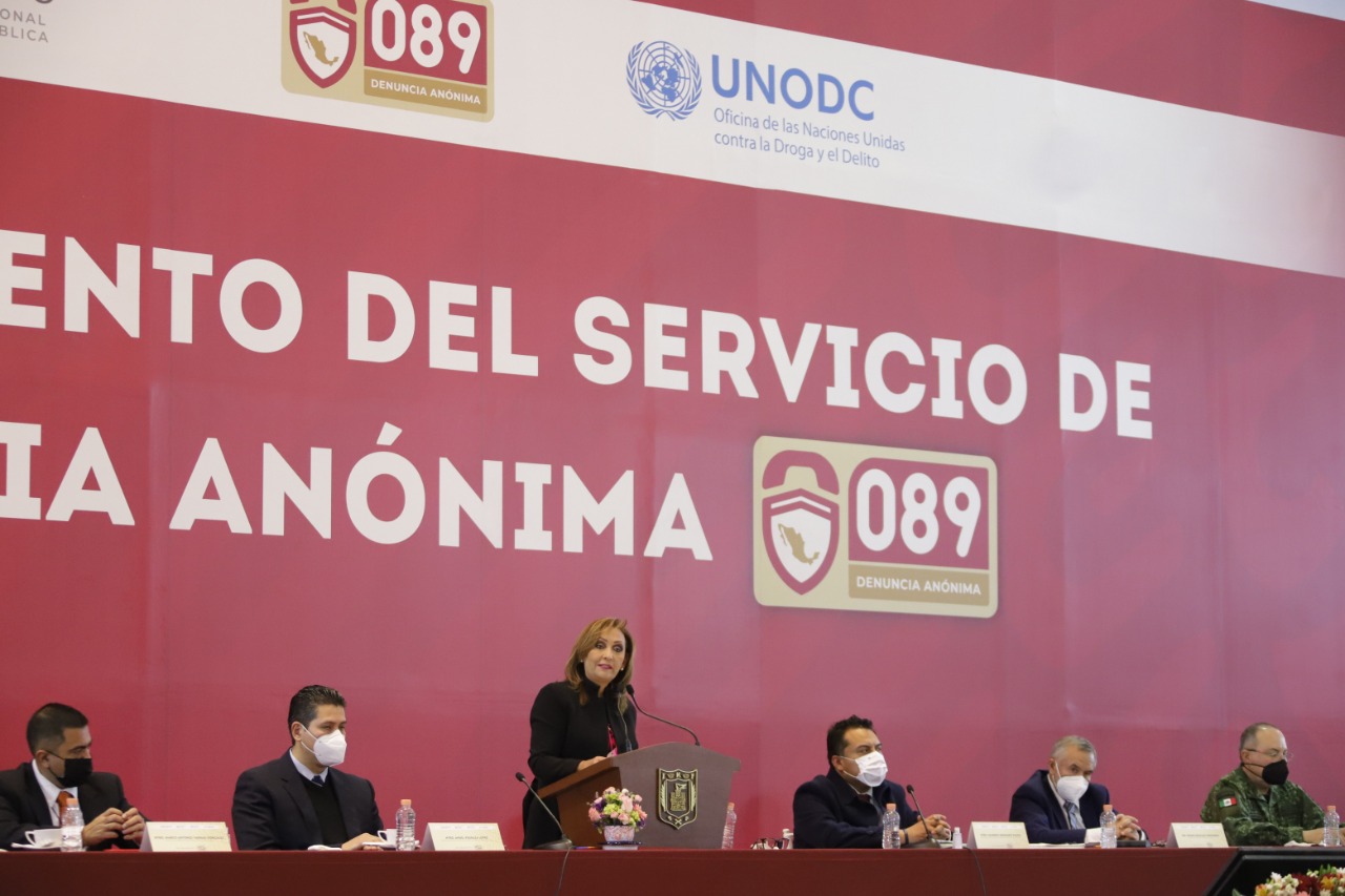 Autoridades relanzan en Tlaxcala servicio de denuncia anónima 089
