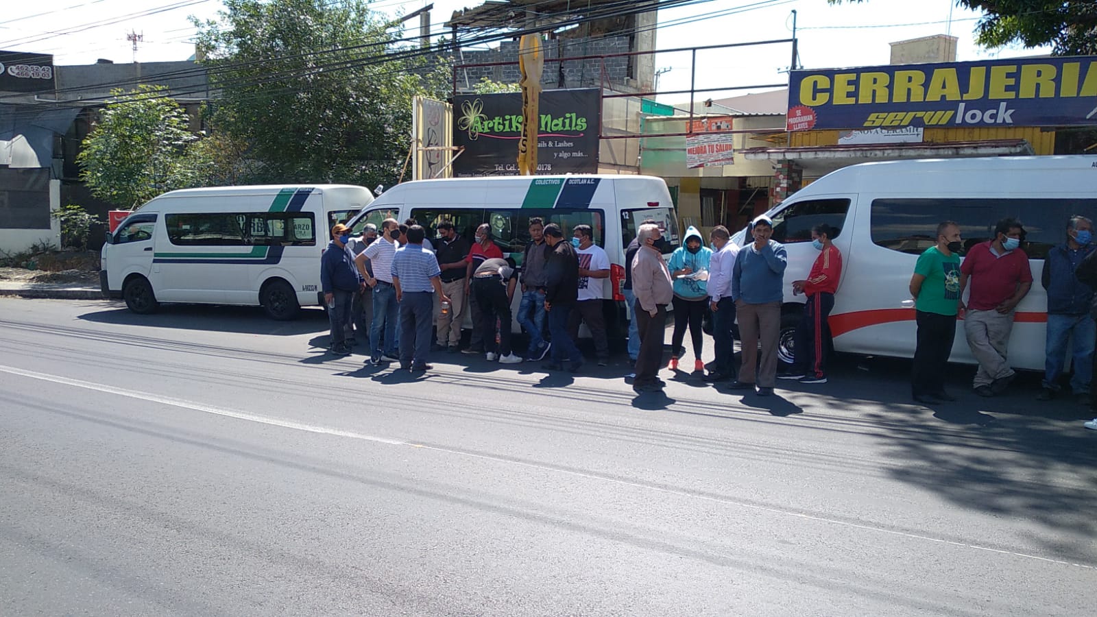 Permiten invasión de rutas en Tlaxcala, dicen transportistas