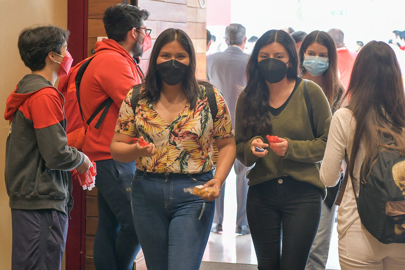 Estudiantes de la UPAEP dan bienvenida a la comunidad UDLAP