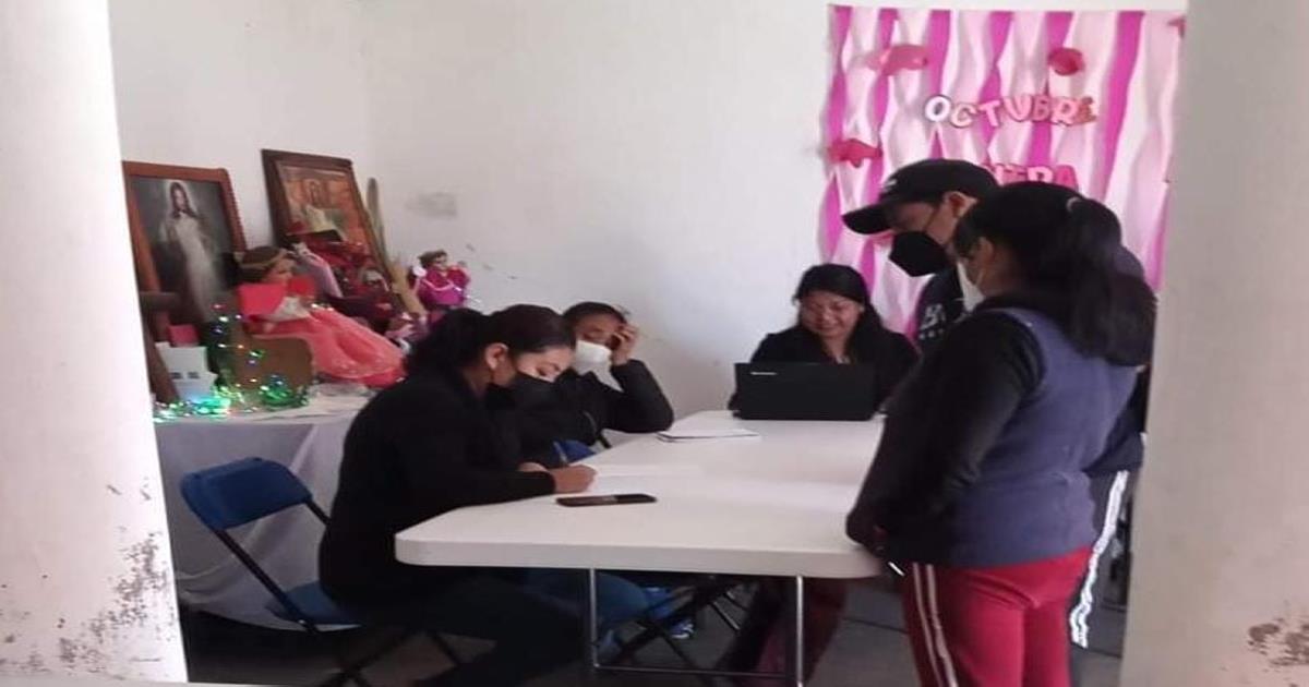 En Mazatecochco domicilio particular de la alcaldesa se convierte en oficias alternas del ayuntamiento
