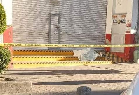 Chiautempan amanece con una persona fallecida en la vía pública
